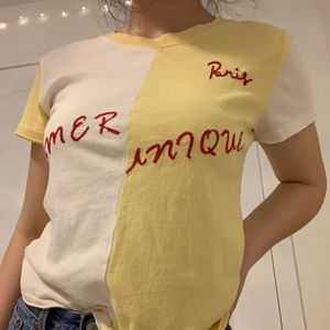 ⭐️URBAN OUTFITTERS VINTAGE SPLIT SHIRT